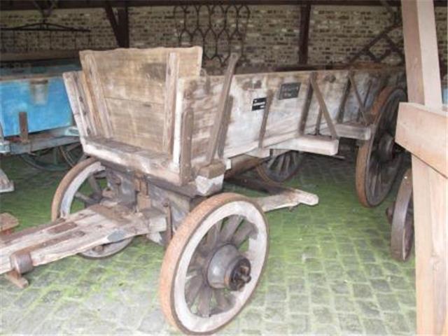 Boerenwagen met vast paneel, Karrenmuseum Essen